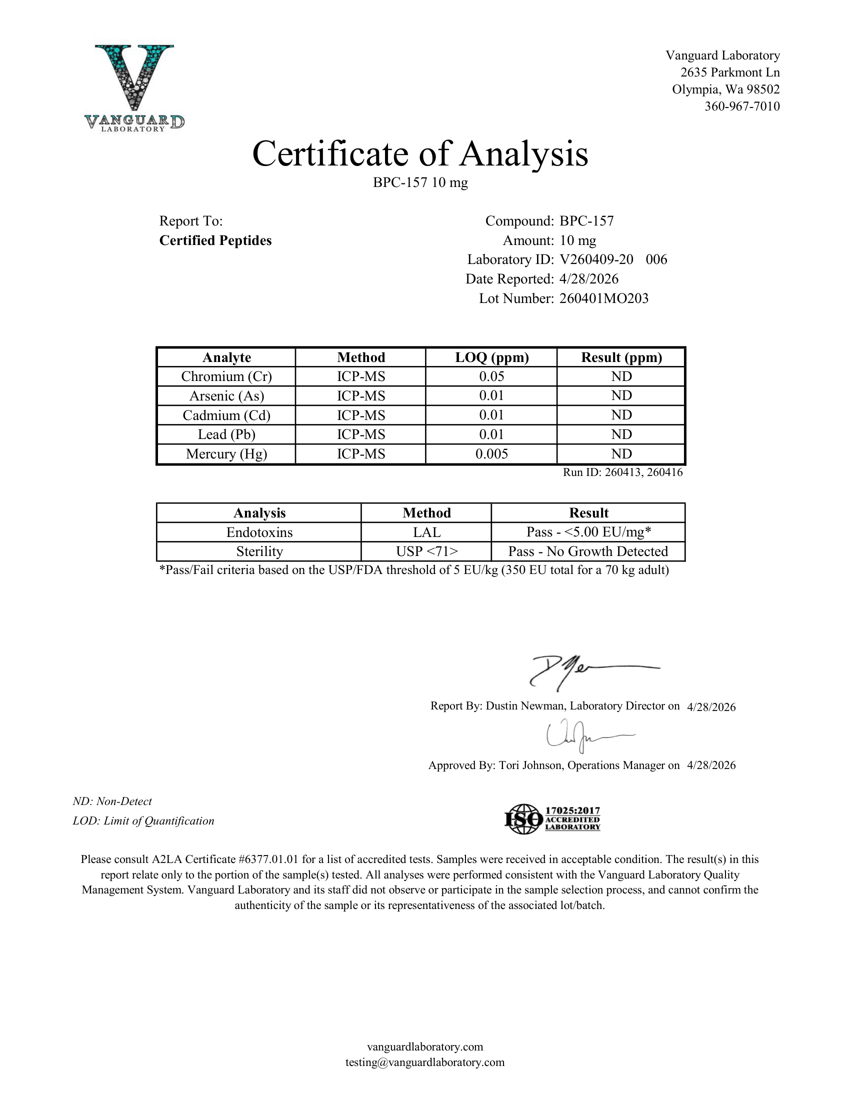 BPC-157 10 MG - Image 3