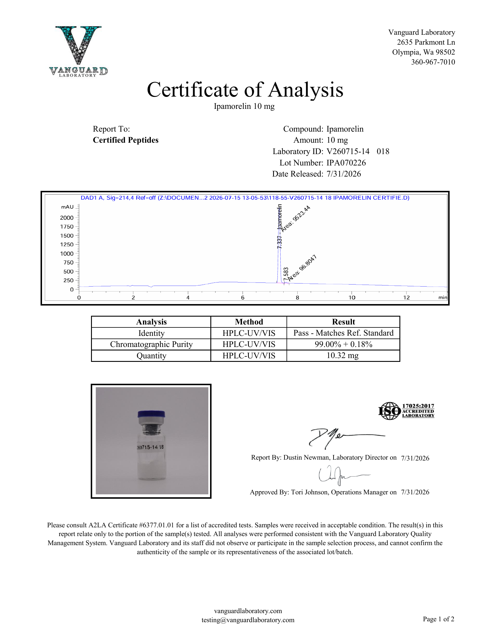 IPAMORELINA 10 MG - Image 2