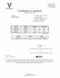 THYMOSIN-ALPHA1-10MG-6-12-26-CONTAM