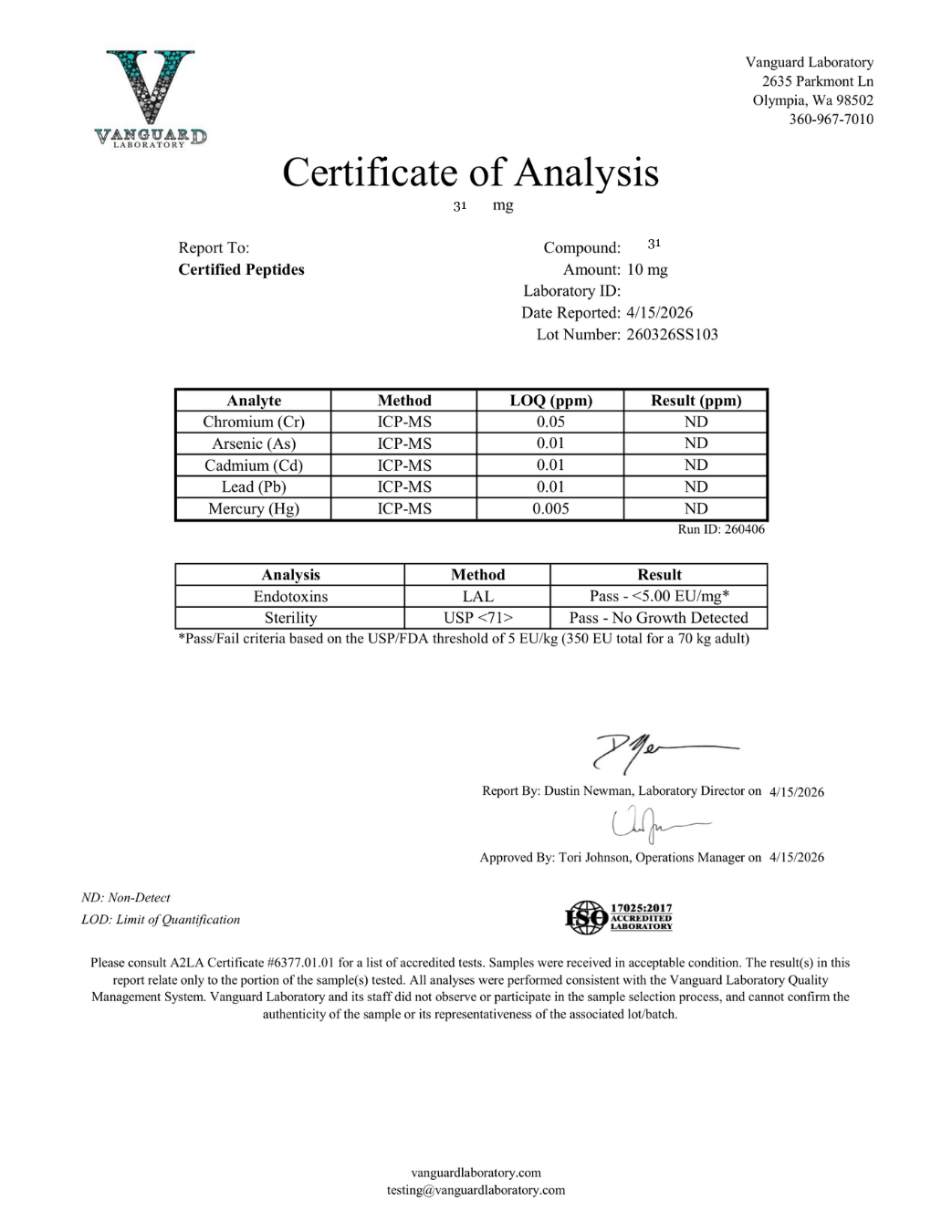 SS-31 - 10MG - Image 3